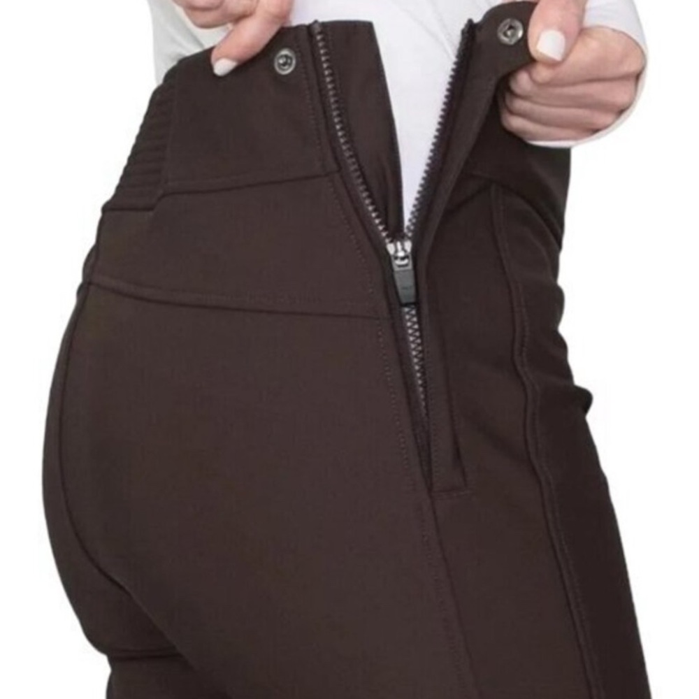 Obermeyer NEW Jinks ITB Softshell Ski Pants Size 8 Brown Leather Color MSRP $149